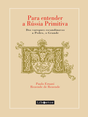 cover image of Para entender a Rússia Primitiva